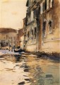 Venezianische Kanal Palazzo Ecke John Singer Sargent